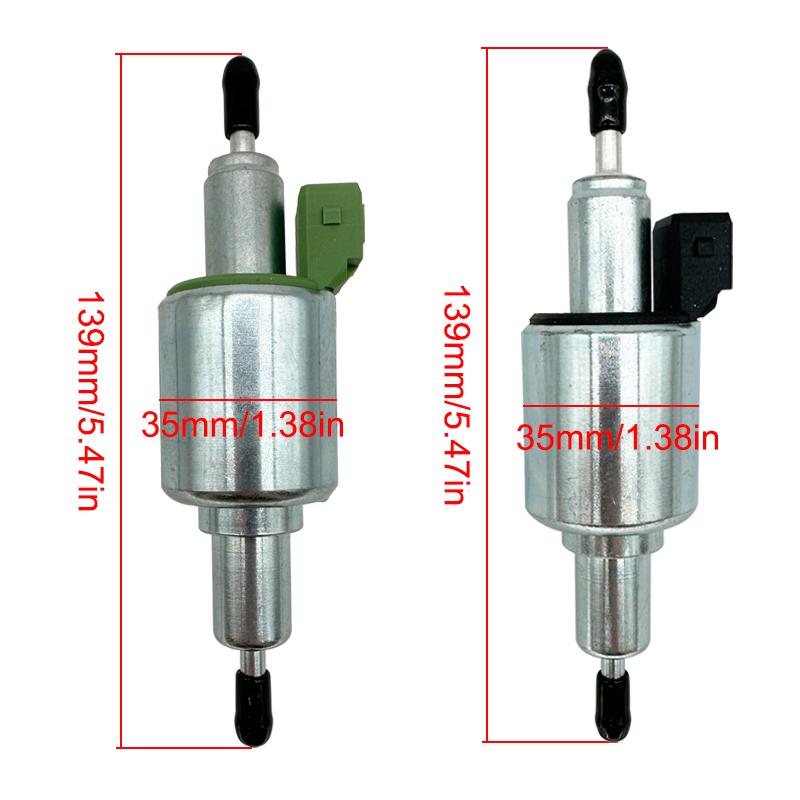 12V 24V Car Air Diesel Heater Oil Fuel Pump + Shock Absorption Holder For 2-5KW Parking Heater Pulse Meter Pump 16/22/28/32ML