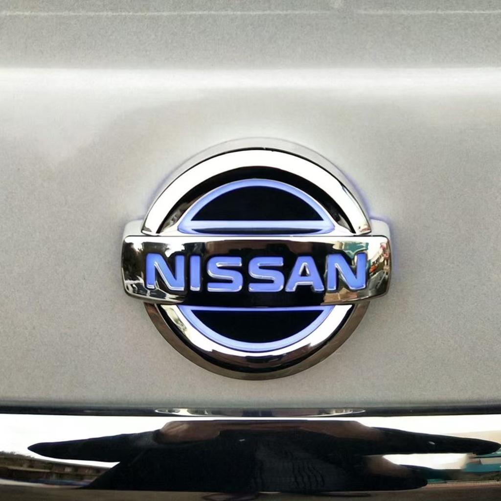 Car 5D LED Front Rear Light Emblem Sticker For Nissan GTR NISMO Qashqai Patrol X-trail Tiida Navara Sylphy Juke Teana Skyline