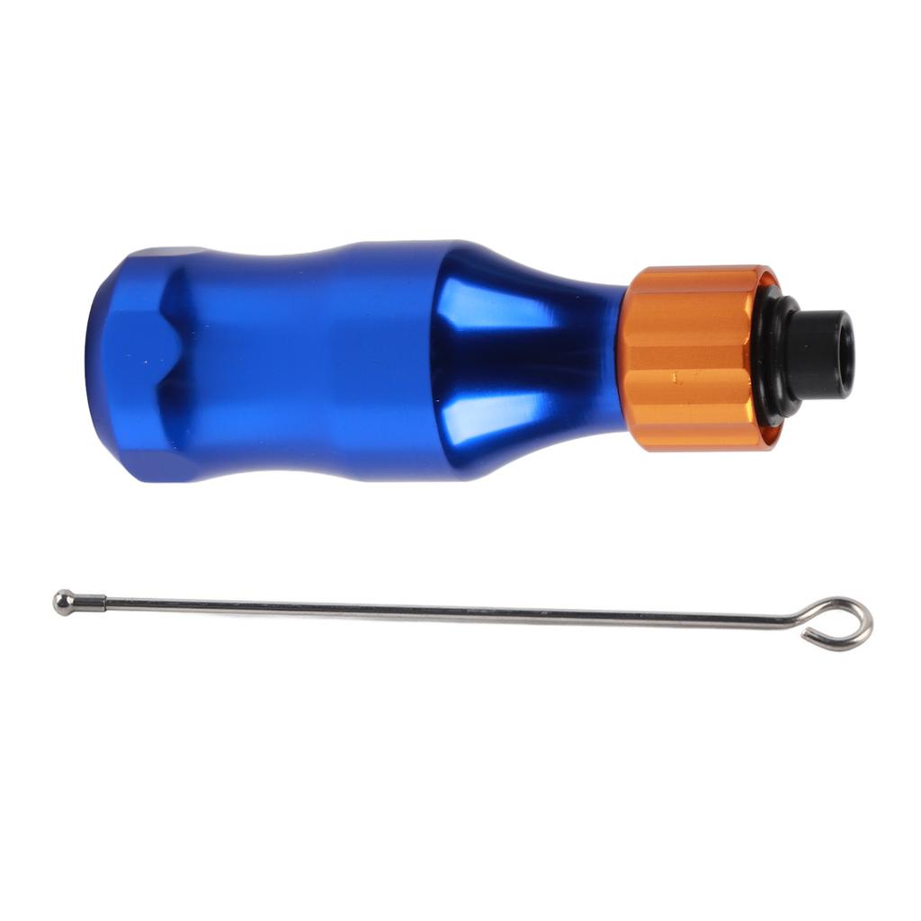 Verstellbare Aluminium Tattoo Cartridge Griffstücke Nadelstange für Tattoo Maschine Blau
