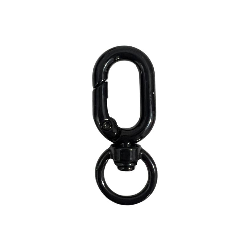 5pcs Colorful Metal Lobster Claw Clasps Swivel Lanyards Trigger Strap with Key Ring DIY Accessories for Bag Key Chains Connector