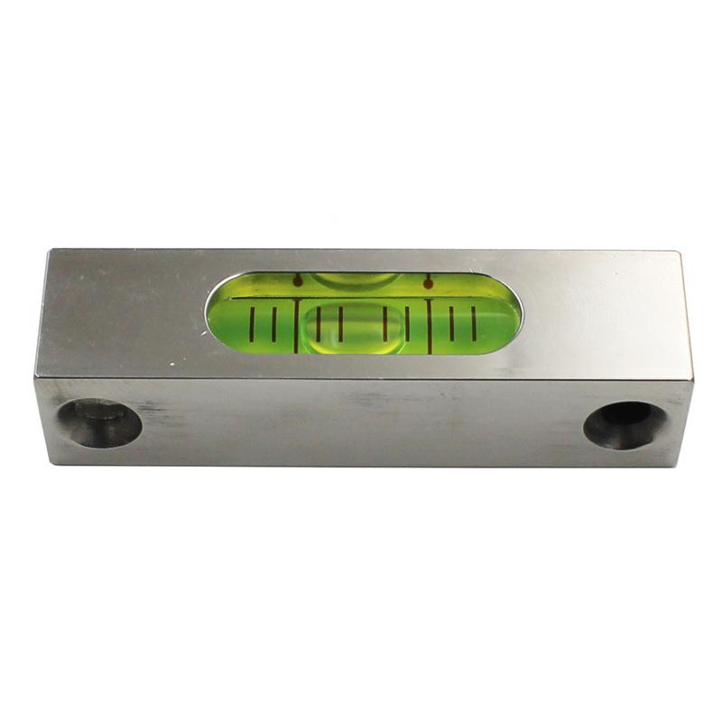 Strip Stainless Steel Shell Spirit Level Side-mounted Ampoules Mini Small Long High Precision