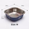 Non-slip Dog Bowls for Small Medium Large Dog Feeder Bowls and Drinkers Stainless Steel Pet Feeders Pets Dogs Accessories