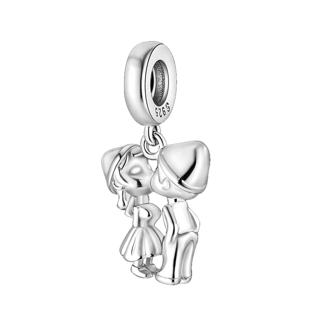 Love Tower Bees Cross Butterfly Pendant Bead Component Family Bead Components Compatible With Authentic Original Charm Bead Component Bracelet High