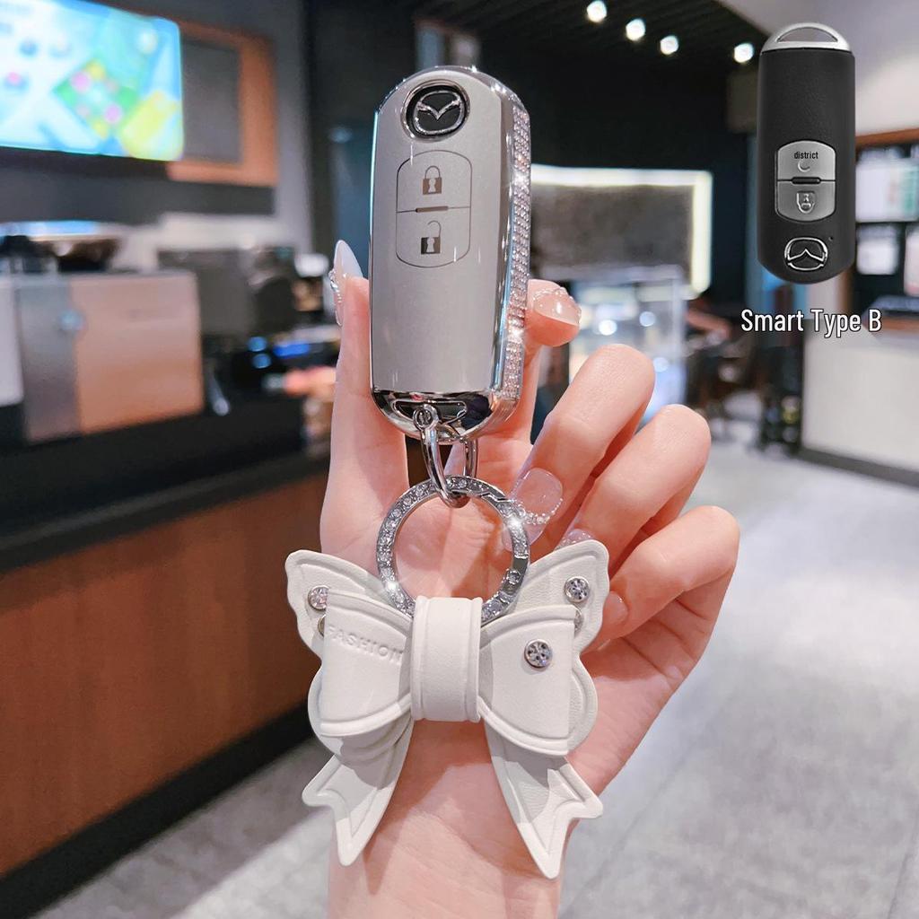 Compatibel Mazda Sleuteletui: CX-4, CX-5, Angkesaila 3, Atenza 6, Ruiyi 7, CX-9 Shell Sleeve