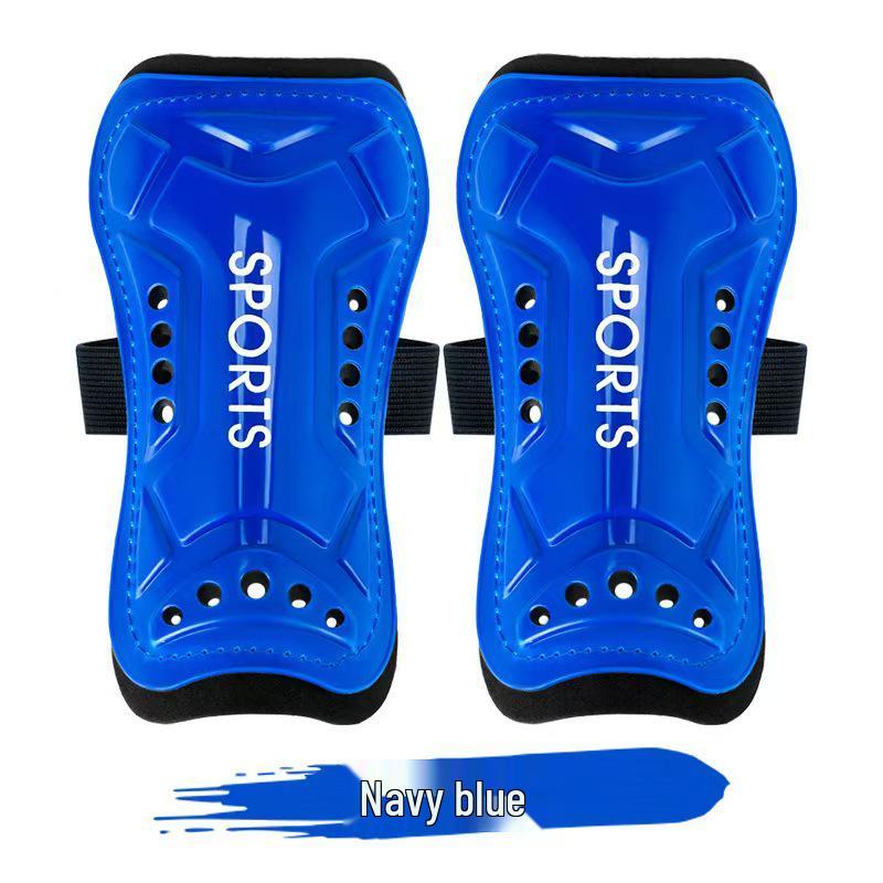 

Strapped Shin Guards & Knee Pads with Anti-Slip Football Socks for Kids & Adults - Calf Protection Sports Gear Medium