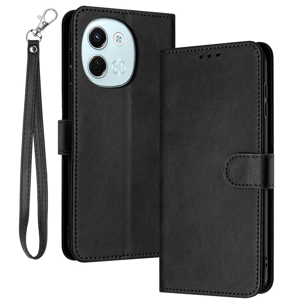 For TECNO Pova 6 Neo 5G/Spark 30 5G Case Flip Stand PU Leather Wallet Phone Cover Calf Texture