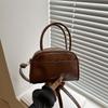 Minimalist Pu Small Shoulder Bag With Solid Color Design For Daily Casual Use