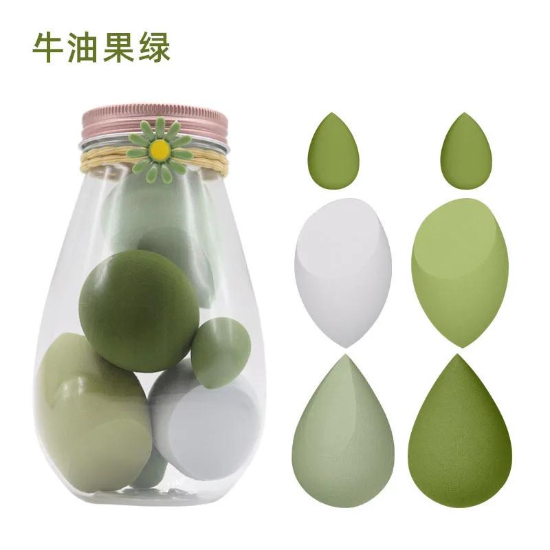 4/7Pcs Makeup Sponge Set Face Beauty Cosmetic Powder Puff For Foundation Cream Concealer Make Up Blender Tools