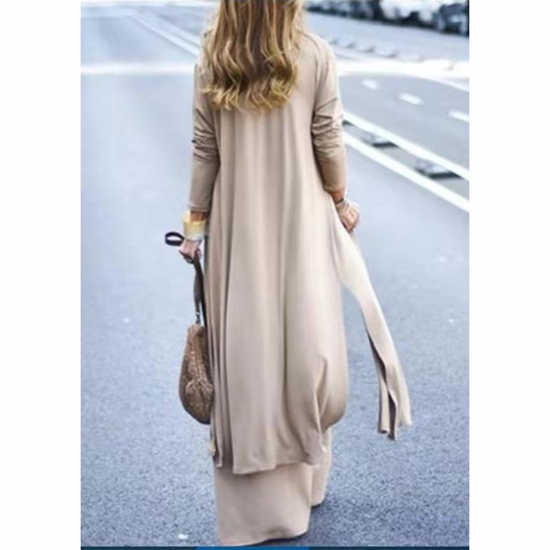 Women Autumn Tracksuits Pant Sets Fashion Casual Set Solid Tank Cardigans Wide Leg Trousers Suit