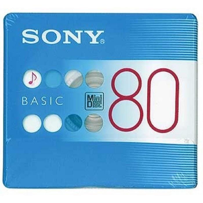 SONY Ierakstāms MiniDisc BASIC 80min Zils