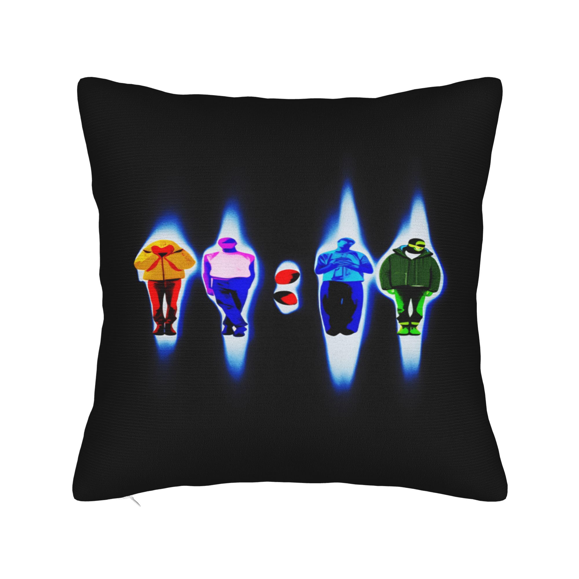 

B-Brown Breezy Bowl XX Pillow Case Funny Pillow Cover Design Pillowcases For Sofa Couch Bed Living Room 12x12Inch