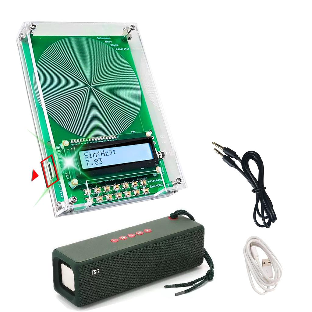 Schumann Wave Generator Electromagnetic Wave Version Extremely Low Frequency Pulse 7.83Hz Earth Resonance Frequency Generator