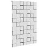 VidaXL Store enrouleur de douche 160x240 cm largeur du tissu 156 cm, store de douche, store enrouleur de rideau de douche, 4014930
