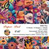 6-inch DIY Photo Album Background Paper - Single-sided, 12 Unique Designs (1 Sheet/Set)