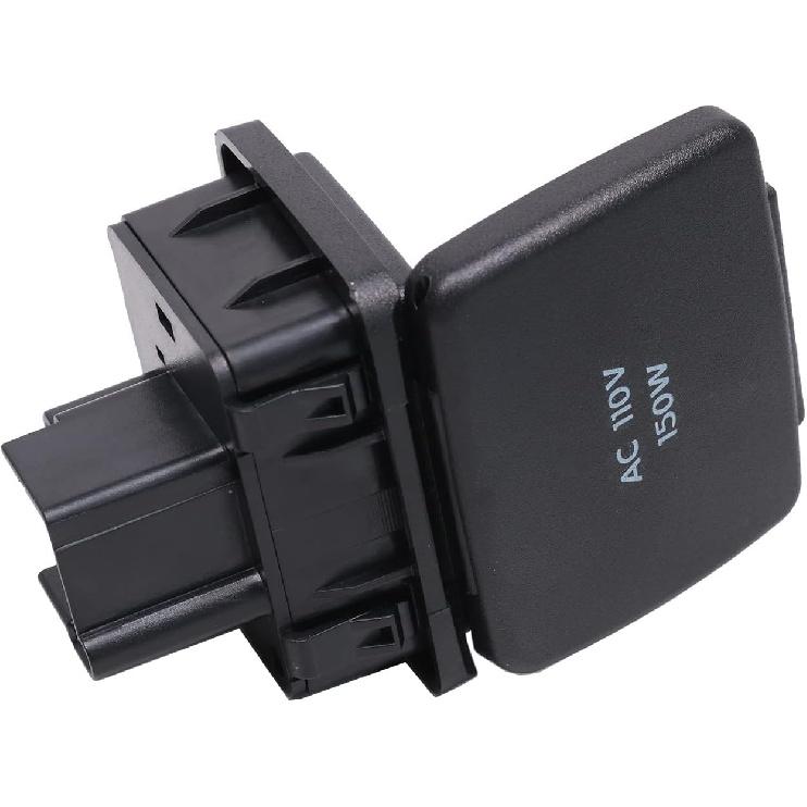Center Console Power Outlet Socket Plug Compatible with 2011-2015 Ford Explorer 2010-2014 Ford F-150 2011-2016 Ford F-250 F-350 F-450 Super Duty