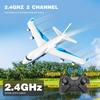 4DRC Remote Control Airplane for Kids Boys Adults, G2 Remote Control Plane Jet for Beginners Adult, Ready To Fly Airplane with One Key Aerobatic LED
