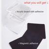 3×5cm Refrigerator Magnets Transparent Photo Frame New Photo Magnets Kit  Kitchen Decor