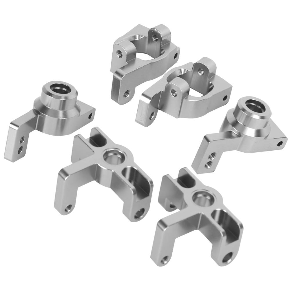 Front Wheel Seat Rear Wheel Seat C Shaped Seat Fit for 1:14 144001 RC Car(Black )