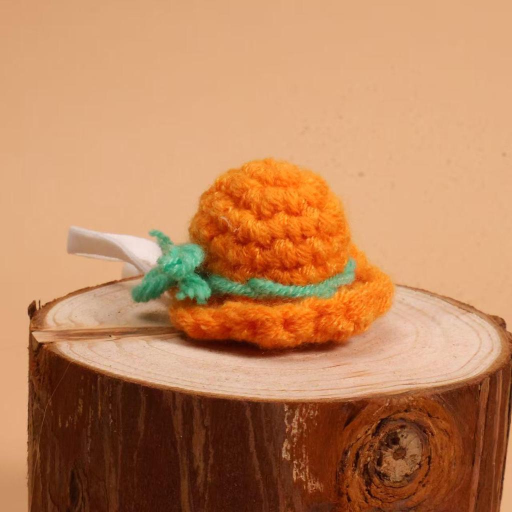 Valentine's Pearl Desktop Goose Set with Mini Knitted Hat & Adjustable Wings Clothing