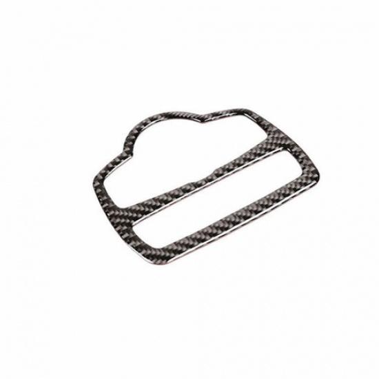 Real Carbon Fiber Function Control Button Frame Trim For Benz C-Class 2015-