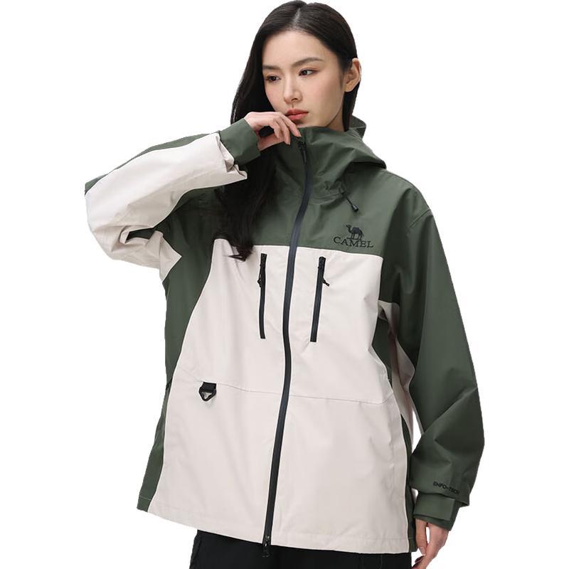 CAMEL Outdoor Hardshell Windproof Rainproof Jacket