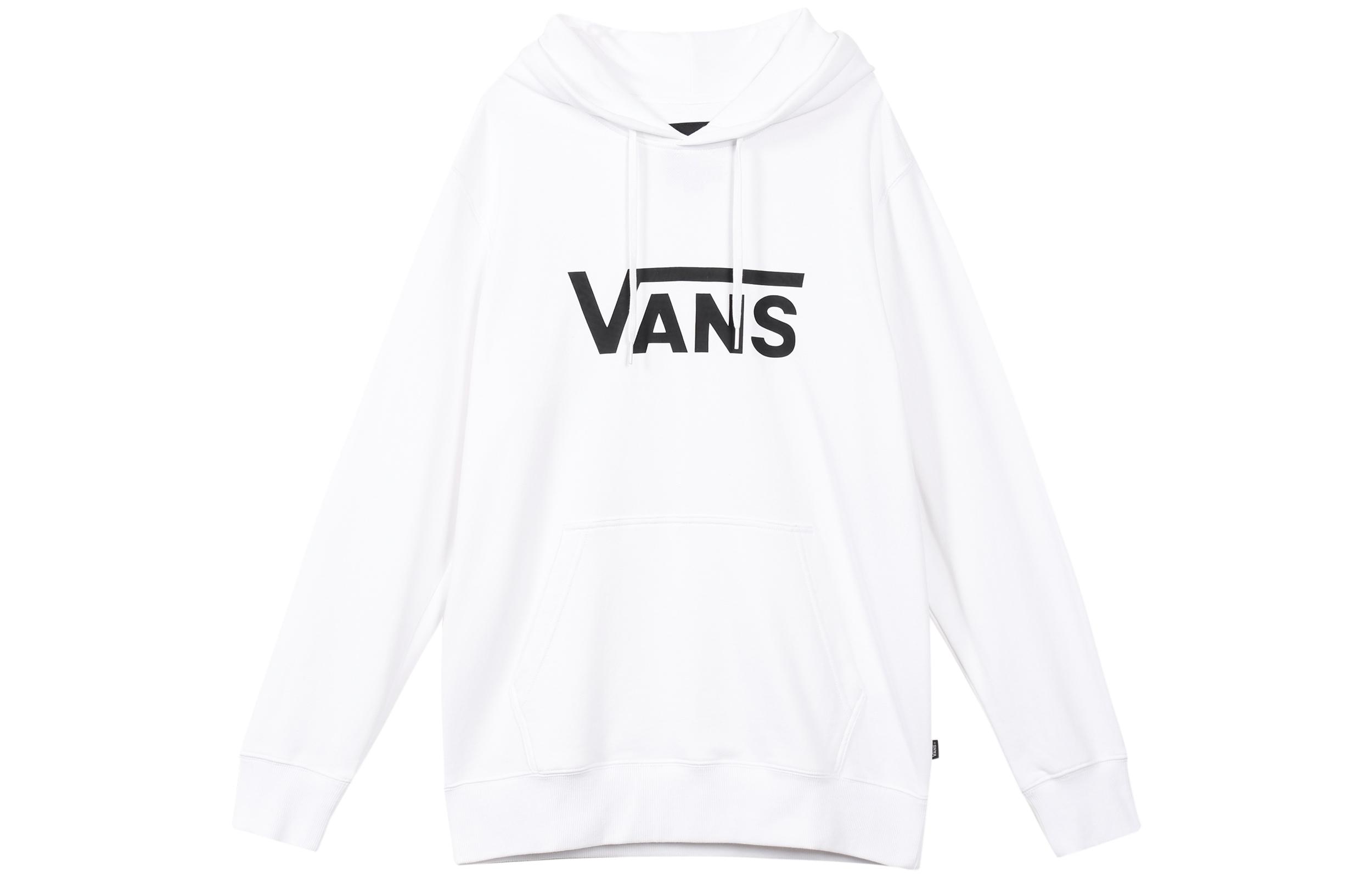 Vans Sweatshirts Unisex White Hooded Moderate Regular VN0A54N8WHT L