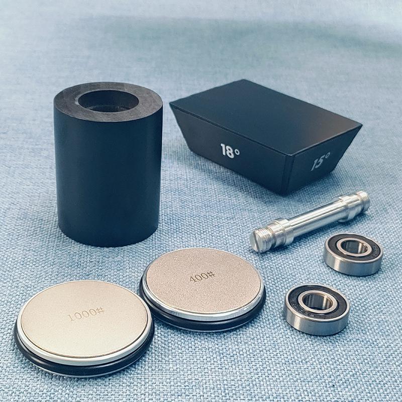 4 Sharpening Angles Rolling Knife Sharpener 15 18 20 22 Degree Grinding Tools Sharpener for Knives Kitchen Diamond Whetstone