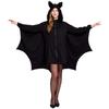 M-XXL Halloween Bat Costume, Batman Masquerade Ball Vampire Bat Dress Stage Performance Costume