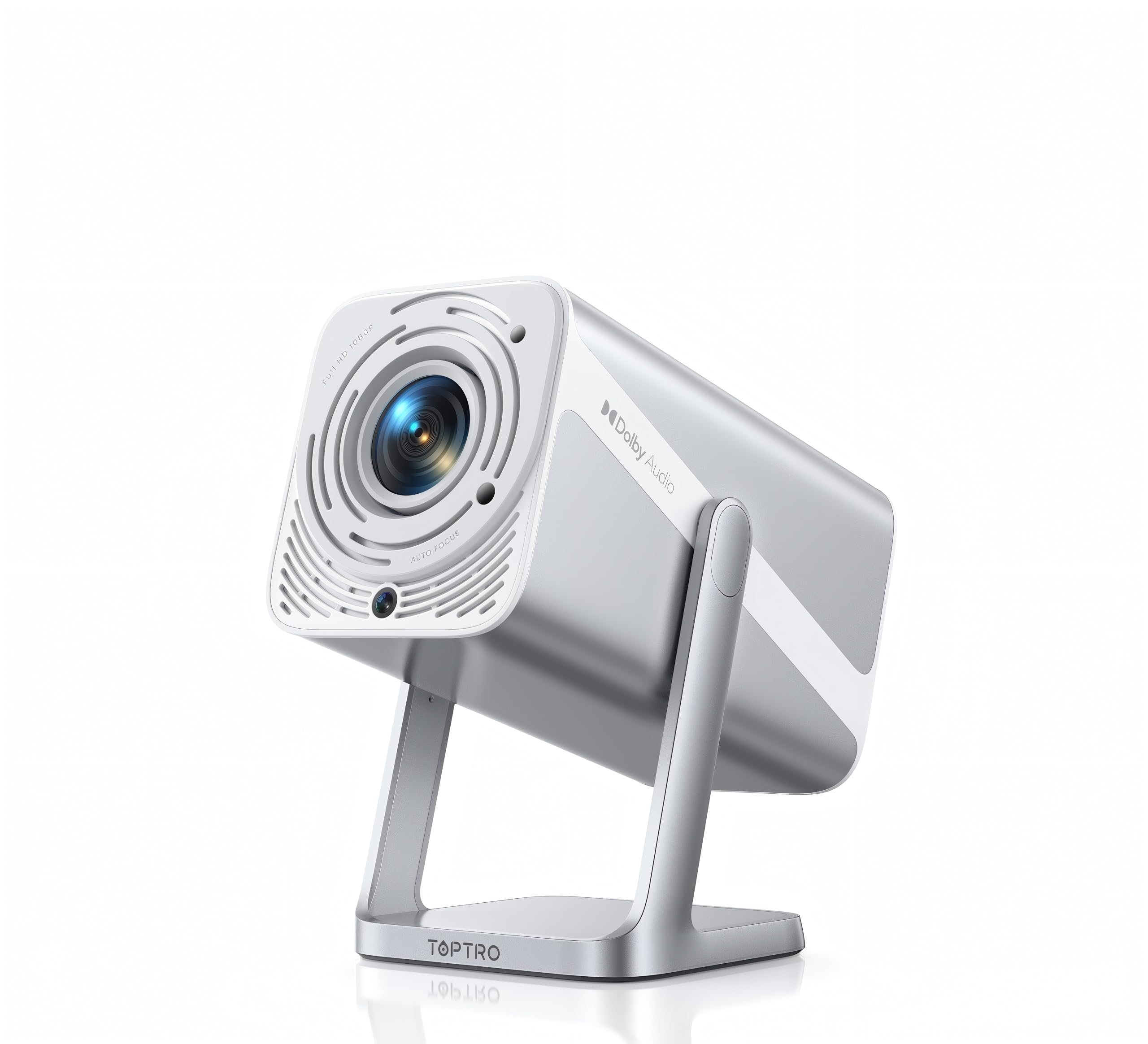 

Ліцензія на домашній проєктор TOPTRO TP1 20 Вт Dolby 750ASNI Висока яскравість Автофокус Автоматична корекція трапецеїдальних спотворень 4K проєктор з WiFi Bluetooth 20 Вт Сумісний з кріпленням до стелі