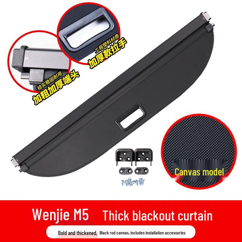 AITO M7/M5 Trunk Sunshade Partition Baffle - Car Interior Accessory