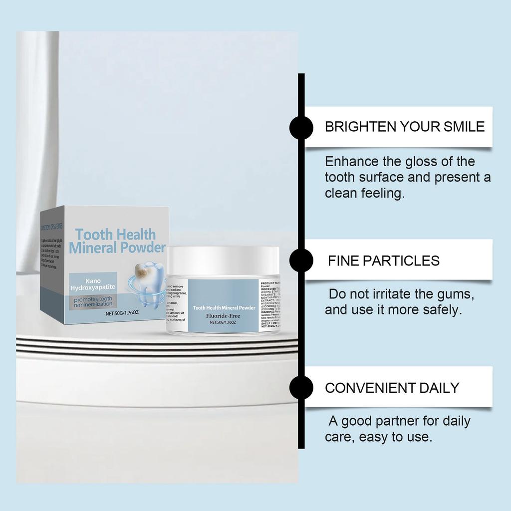 Teeth Cleaning Powder Freshens Breath, Daily Oral Hygiene Cleaning, Beauty Teeth Cleaning Powder.