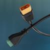 Upgraded Male 2 Pin Solderless Power Cable with Secure Screw Terminals for Powerful Toys and Solar Energy Systems