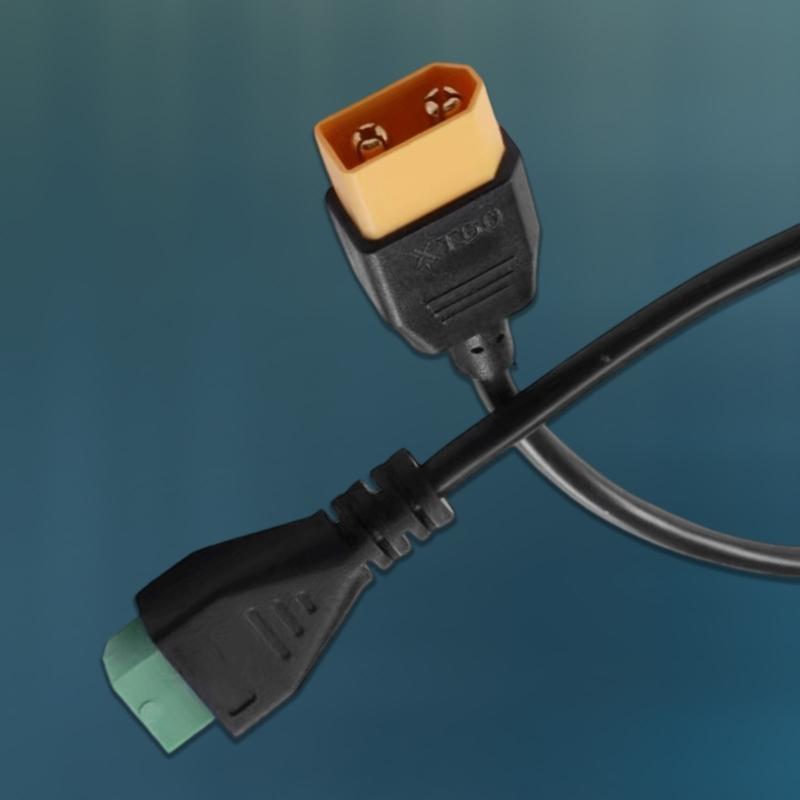 Upgraded Male 2 Pin Solderless Power Cable with Secure Screw Terminals for Powerful Toys and Solar Energy Systems