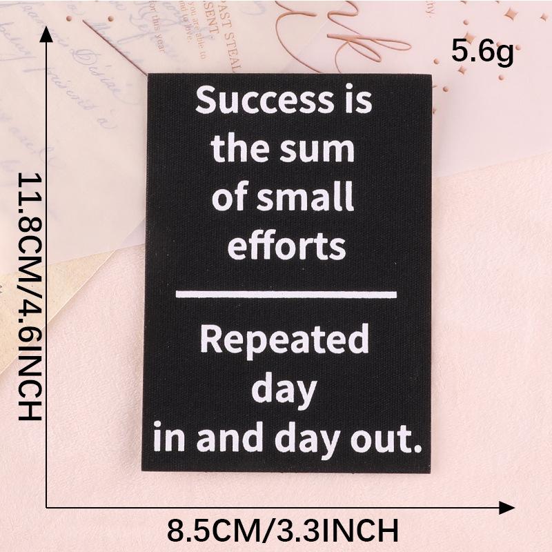 Hole Repair Sticker Accessories Offset Printing Flower Cloth Label Self-Adhesive Leather Jacket Down Jacket Patch Sticker English Letter Cloth Sticker