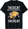 Tacocat Spelled Backward Is Tacocat, Love Cat And Taco, S-4XL
