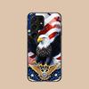 USA America Flag Mobile Cell Phone Case for Samsung Galaxy S26 S25 S24 S23 S22 S21 S20 Note20 Plus FE Ultra Glass Colorful Cover