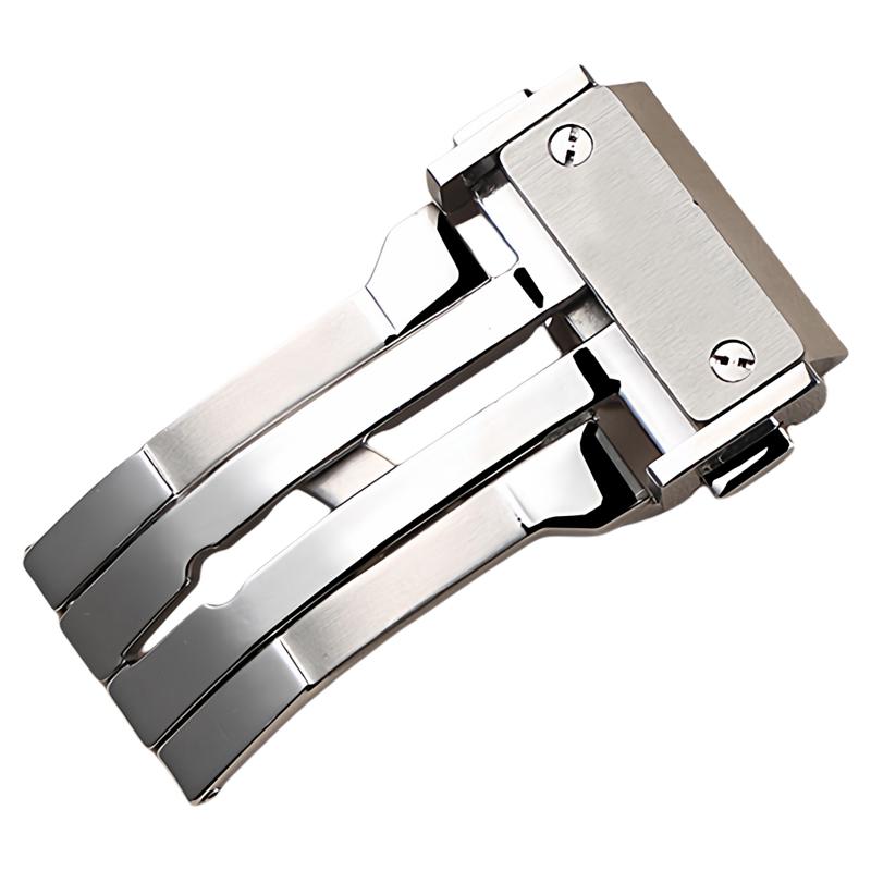 Solid Stainless Steel Clasp for HUBLOT Replace Metal Buckle Butterfly Buckle Silicone Buckle/leather Strap Clasp Accessories