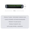 Car Phone Number Card Temporary Parking Card Accessories For Mazda 3 6 2 5 Axela Atenza Demio CX3 CX5 CX7 CX30 MX3 MX5 Speed MPE