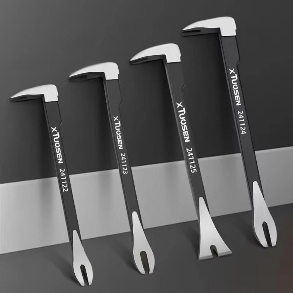 Heavy Duty Multifunctional Nail Puller V Shaped Non-Slip Cats Paw Durable Steel Nail Remover for Home Woodworking Tools
