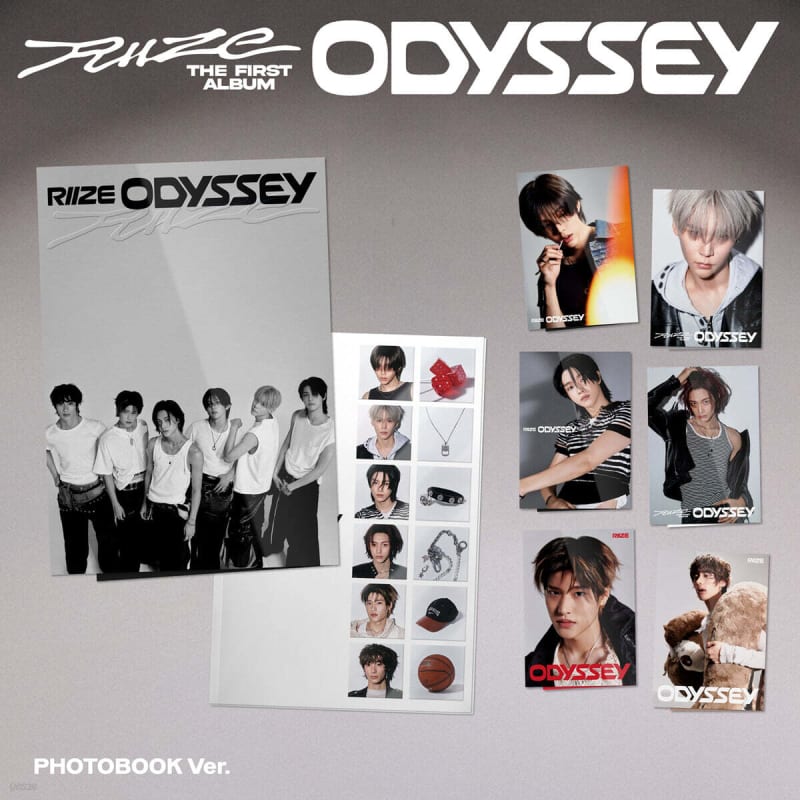 

RIIZE - 1st Album: ODYSSEY [PHOTOBOOK Ver.] [1 out of 7 randomly sent]