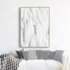 Nordic Feather Posters Black and White Canvas Prints Canvas Painting Wall Art Pictures for Living Room Wrinkled Style