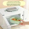 Double Layered Fruit Lunch Box Divided Into Compartments Microwave Oven Specifically Designed Office Workers To Reduce Body Fat