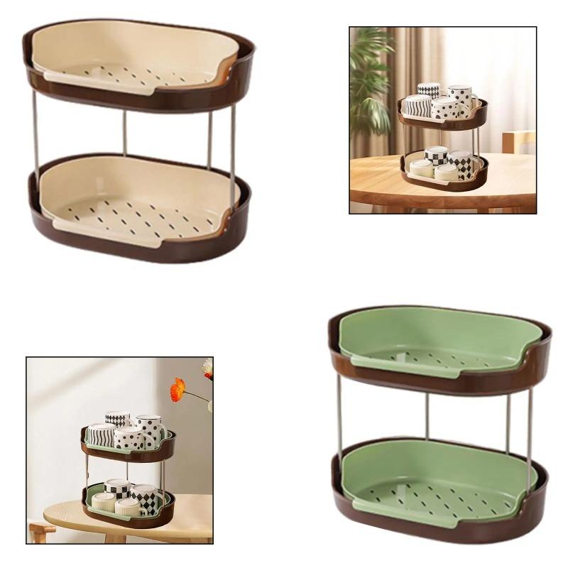 Countertop Organizer Simple Coffee Cup Rack for Kitchen Pantry Dresser Hotel