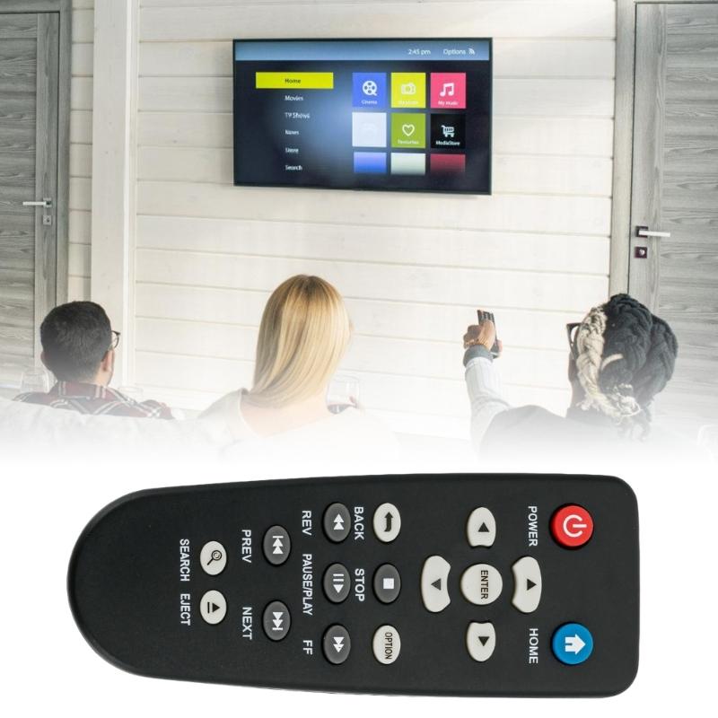 Universal Replacement Remote Control For TV Live Plus Media Player With Multifunction Button And LED Indicator