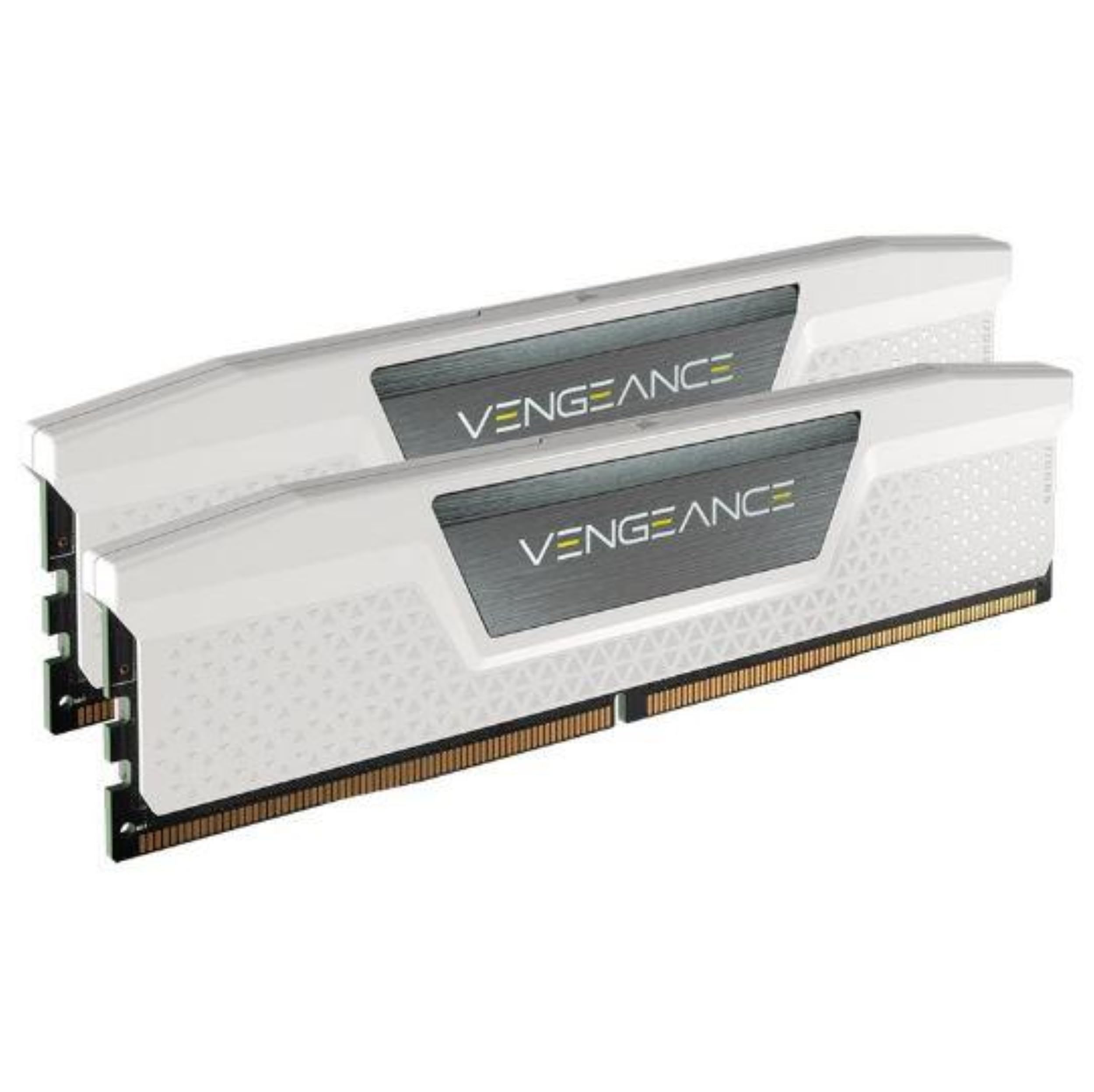 

CORSAIR Desktop PC Memory VENGEANCE DDR5 White 32GB x CMK32GX5M2B5600C36W DDR5-5600MHz [16GB 2] (PC5-44800) білий