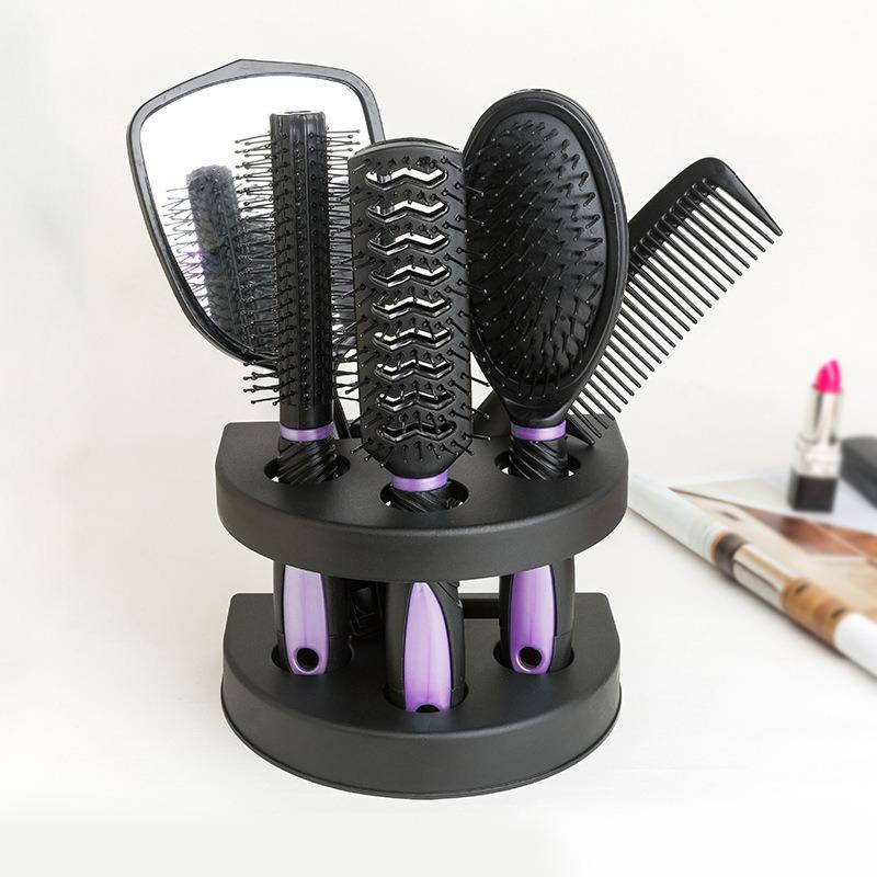 Support de rangement en PP pour peigne de barbier, support de rangement pour peignes de coiffure, brosses, ciseaux, rouleau de fer, support de coiffure
