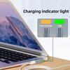 USB Typ-C Magnetischer PD-Adapter für Magsafe 1 2 MacBook Air Pro LED-Anzeige 100W Schnellladung Magnetischer Steckeradapter