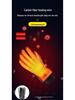 Rechargeable Heated Ski Gloves: Winter-Resistant, Velvety Thick, Ideal for Riding & Outdoor Work