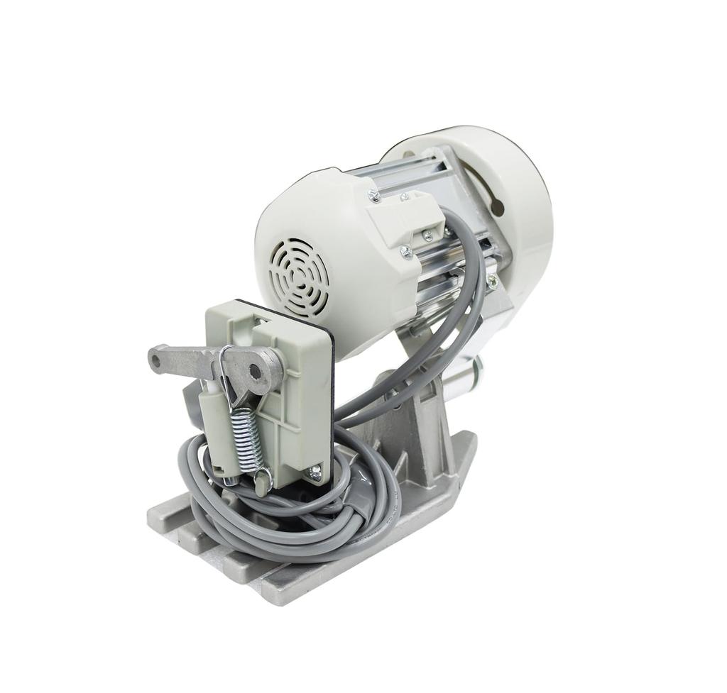 INTBUYING Servomotor til industriell symaskin, 750 W, ren kobberspiral, clutchmotor, børsteløs, stillegående hastighetskontroll, 0–4500 o/min