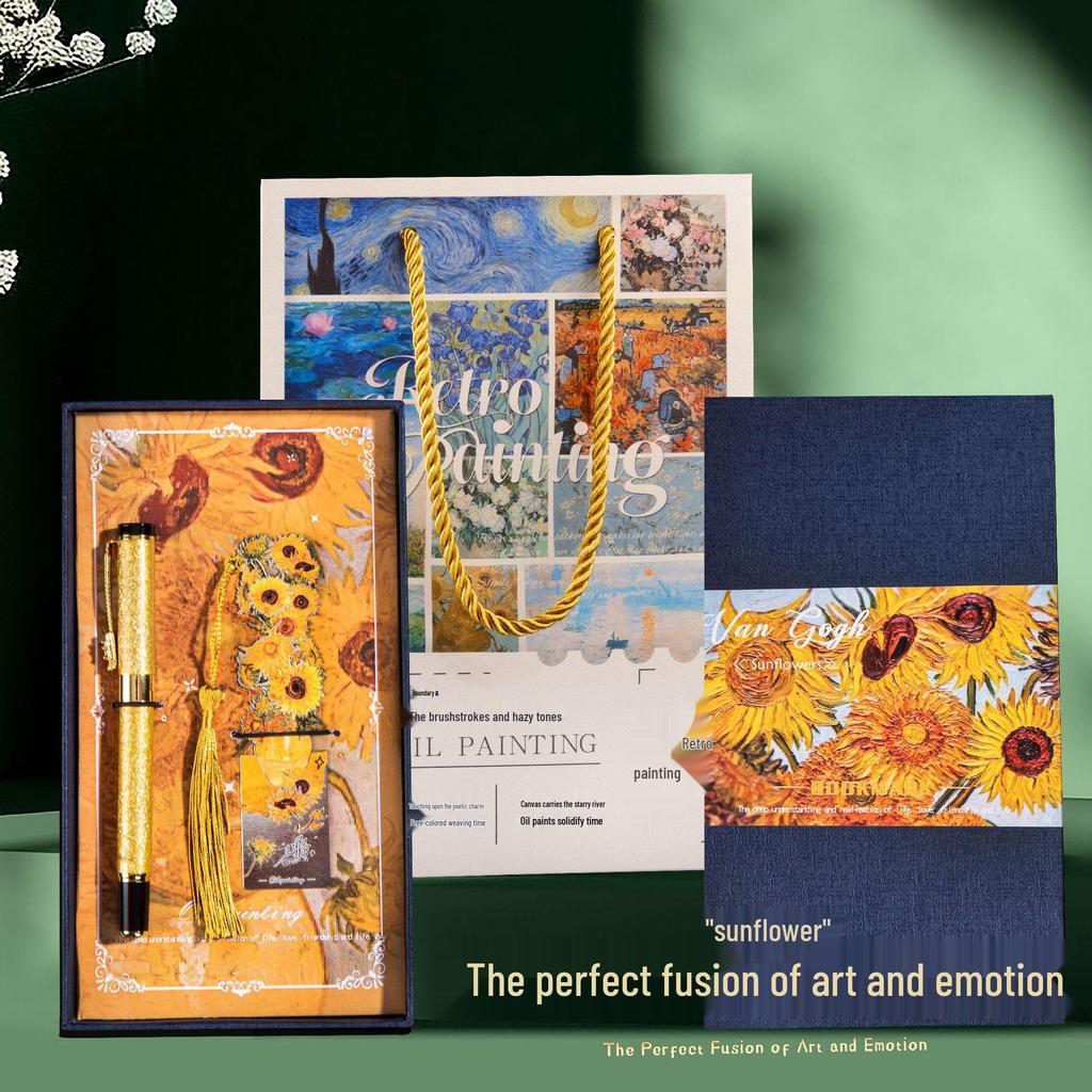 Van Gogh Oil Painting Bookmark Gift Set for Teachers and Students